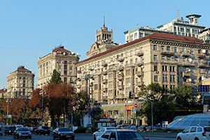 downtown Kyiv